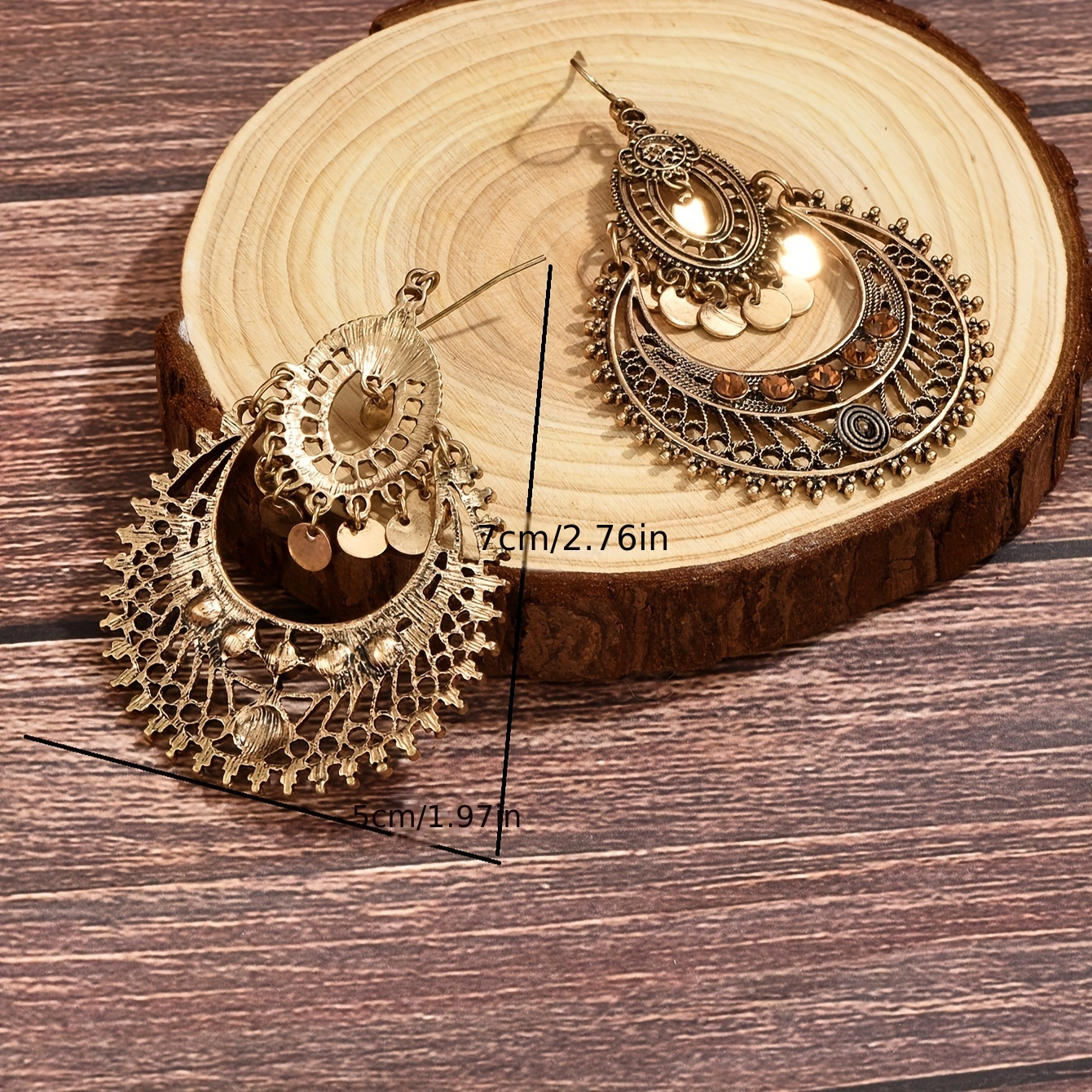 Retro Bohemian Dangle Earrings for Women